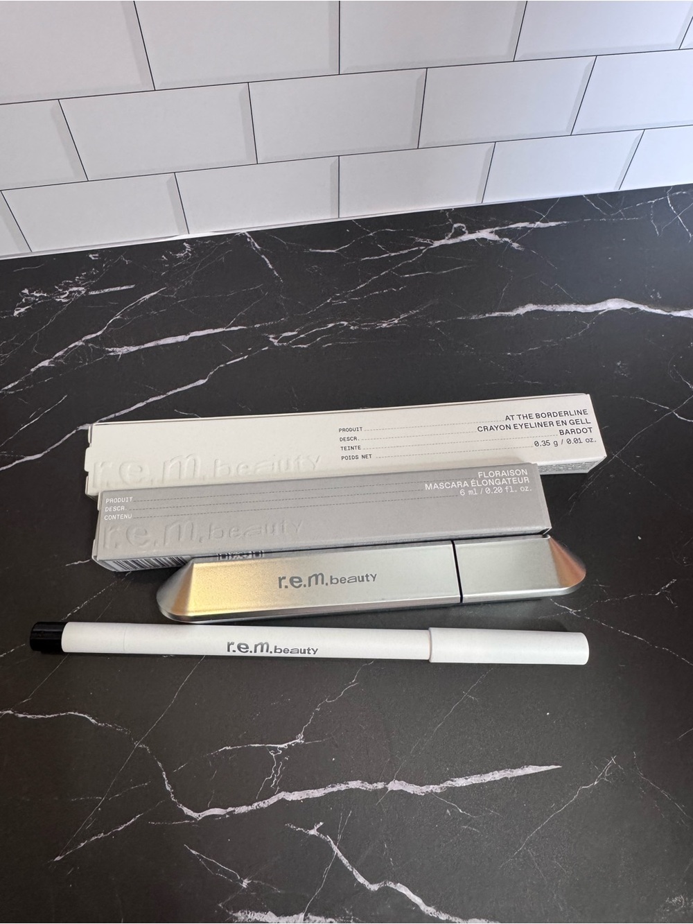 REM beauty mascara and eyeliner set